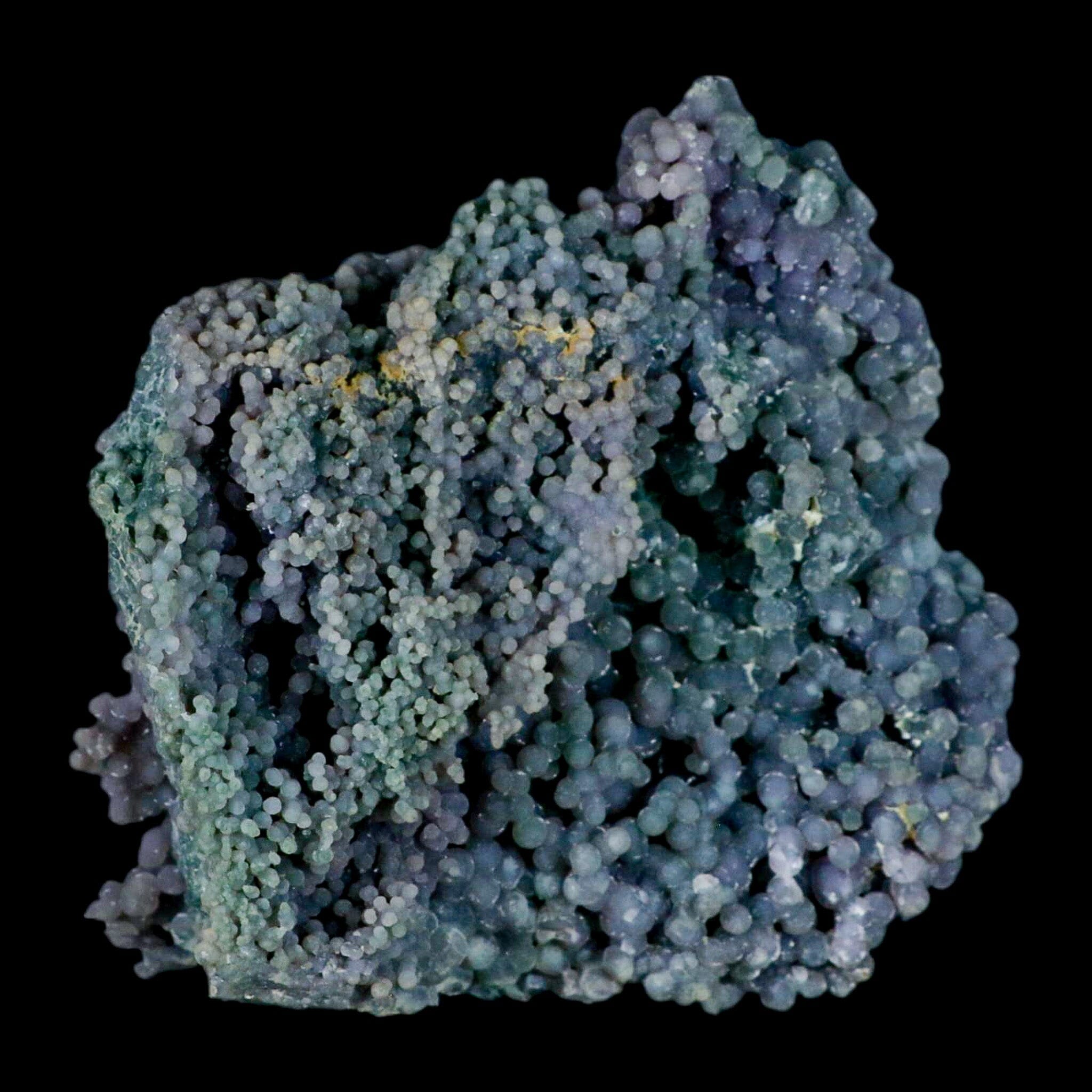 4.5" Purple And Green Grape Agate Botryoidal Crystal Cluster Mineral Sulawesi Island - Fossil Age Minerals