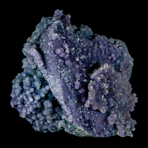 4.5" Purple And Green Grape Agate Botryoidal Crystal Cluster Mineral Sulawesi Island - Fossil Age Minerals