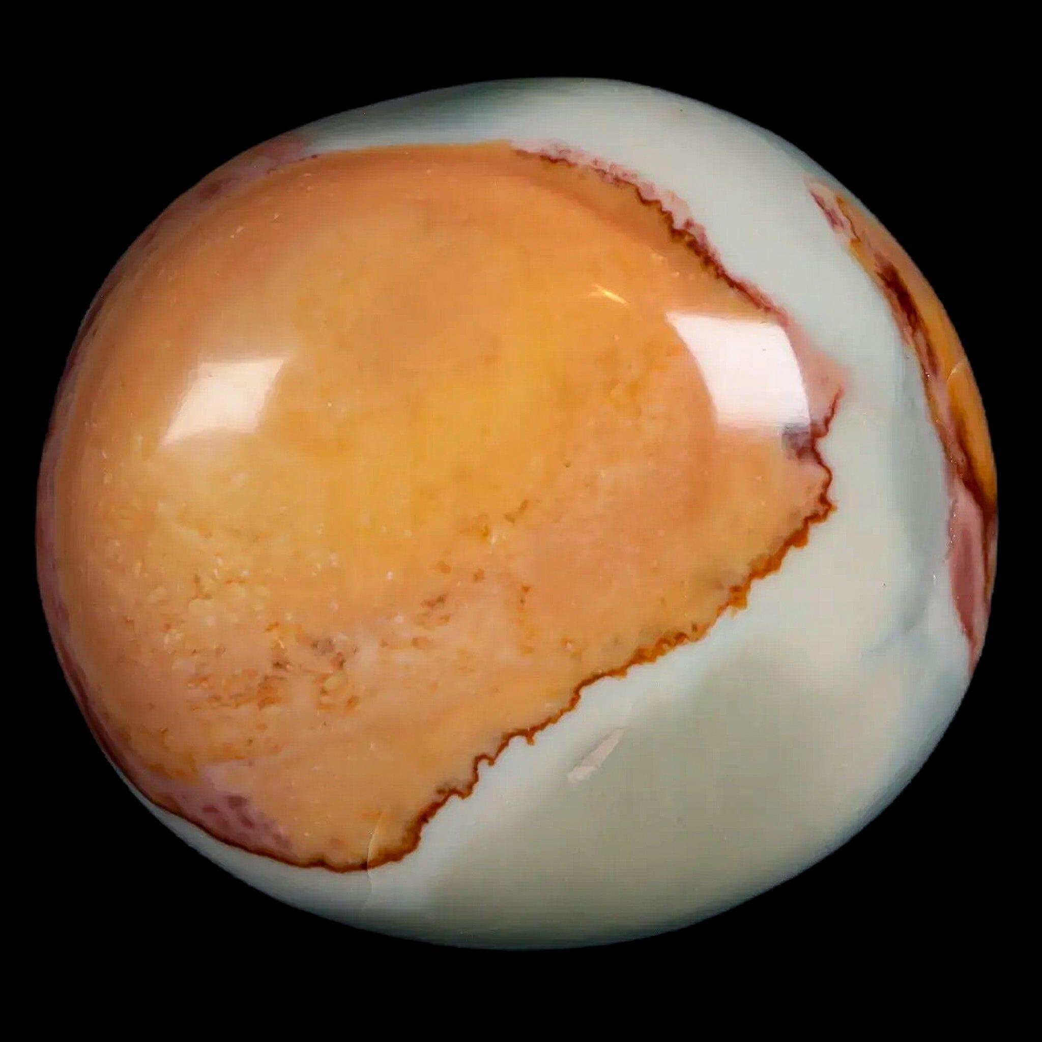 2.3" Polychrome Jasper Natural Polished Mineral Palm Stone Madagascar - Fossil Age Minerals