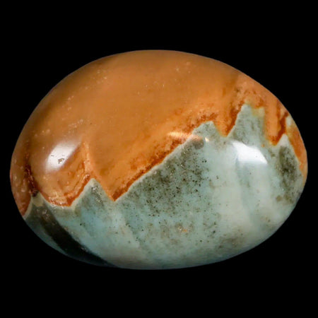 1.9" Polychrome Jasper Natural Polished Mineral Palm Stone Madagascar