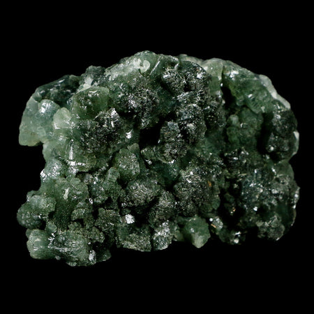 3.1" Rough Green Prehnite Crystal Mineral Specimen Location Imilchil, Morocco