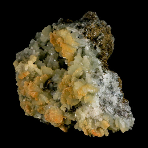 4.6" Rough Green Prehnite Crystal Mineral Specimen Location Imilchil, Morocco