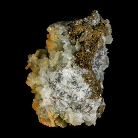 4.6" Rough Green Prehnite Crystal Mineral Specimen Location Imilchil, Morocco