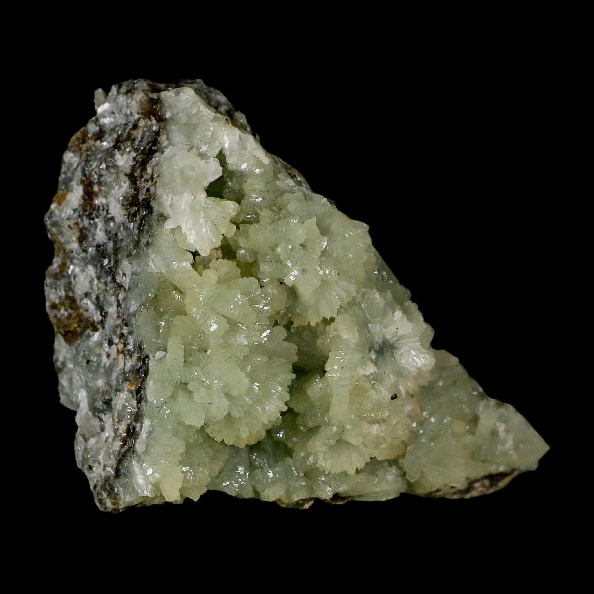 XL 5" Rough Green Prehnite Crystal Mineral Specimen Location Imilchil, Morocco - Fossil Age Minerals