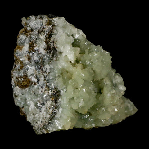 XL 5" Rough Green Prehnite Crystal Mineral Specimen Location Imilchil, Morocco