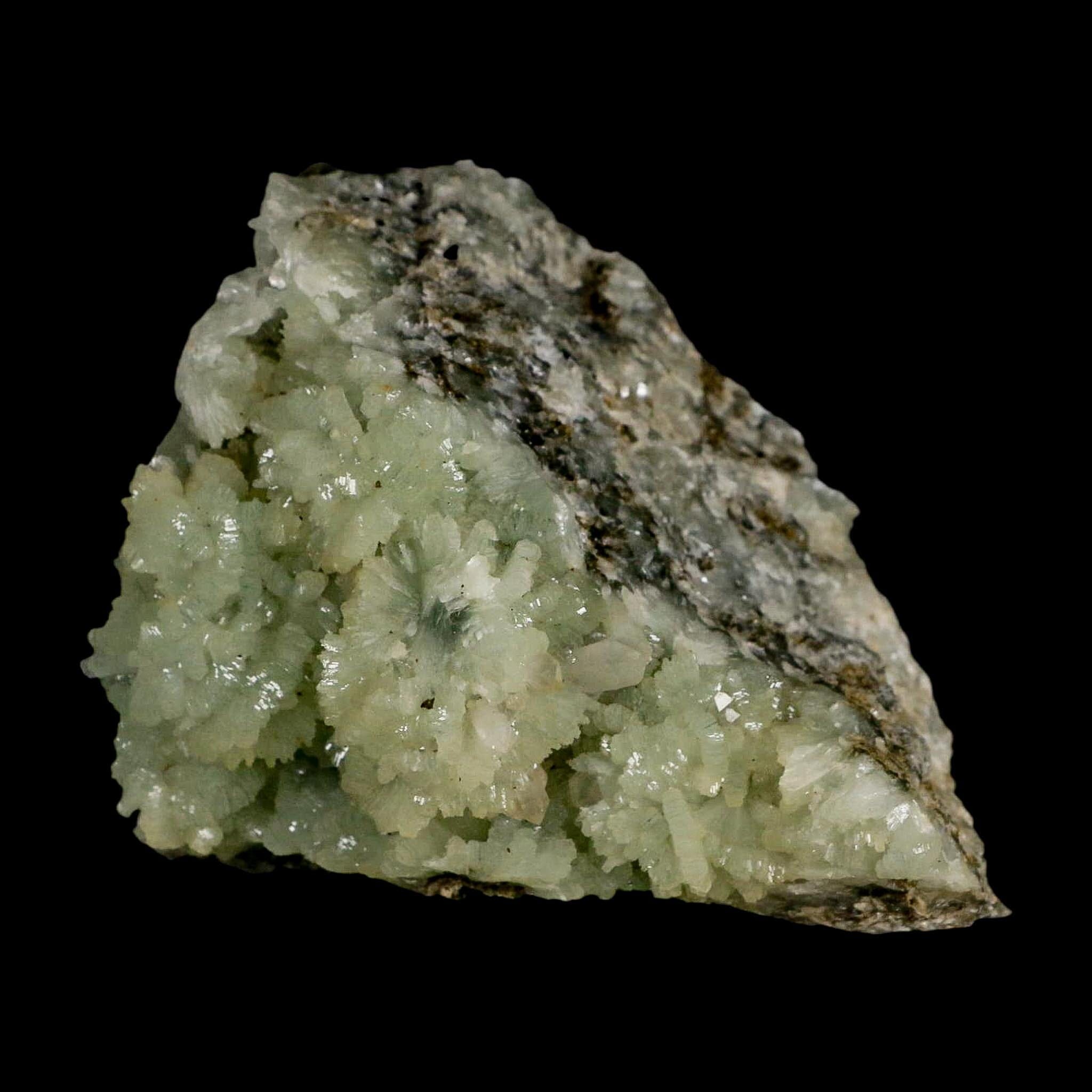 XL 5" Rough Green Prehnite Crystal Mineral Specimen Location Imilchil, Morocco - Fossil Age Minerals