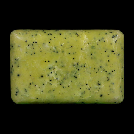 2.4" Natural Polished Serpentine Green And Yellow Square Mineral Gemstone Pakistan