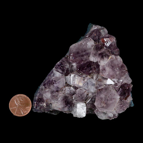 3.6" Rough Purple Amethyst Crystal Cluster Mineral Specimen Brazil