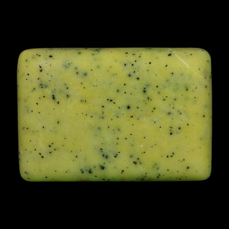 2.1" Natural Polished Serpentine Green And Yellow Square Mineral Gemstone Pakistan
