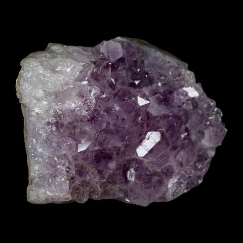 3" Rough Purple Amethyst Crystal Cluster Mineral Specimen Brazil