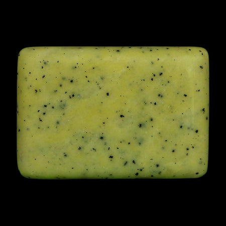 2.1" Natural Polished Serpentine Green And Yellow Square Mineral Gemstone Pakistan