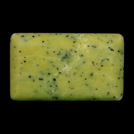2" Natural Polished Serpentine Green And Yellow Square Mineral Gemstone Pakistan