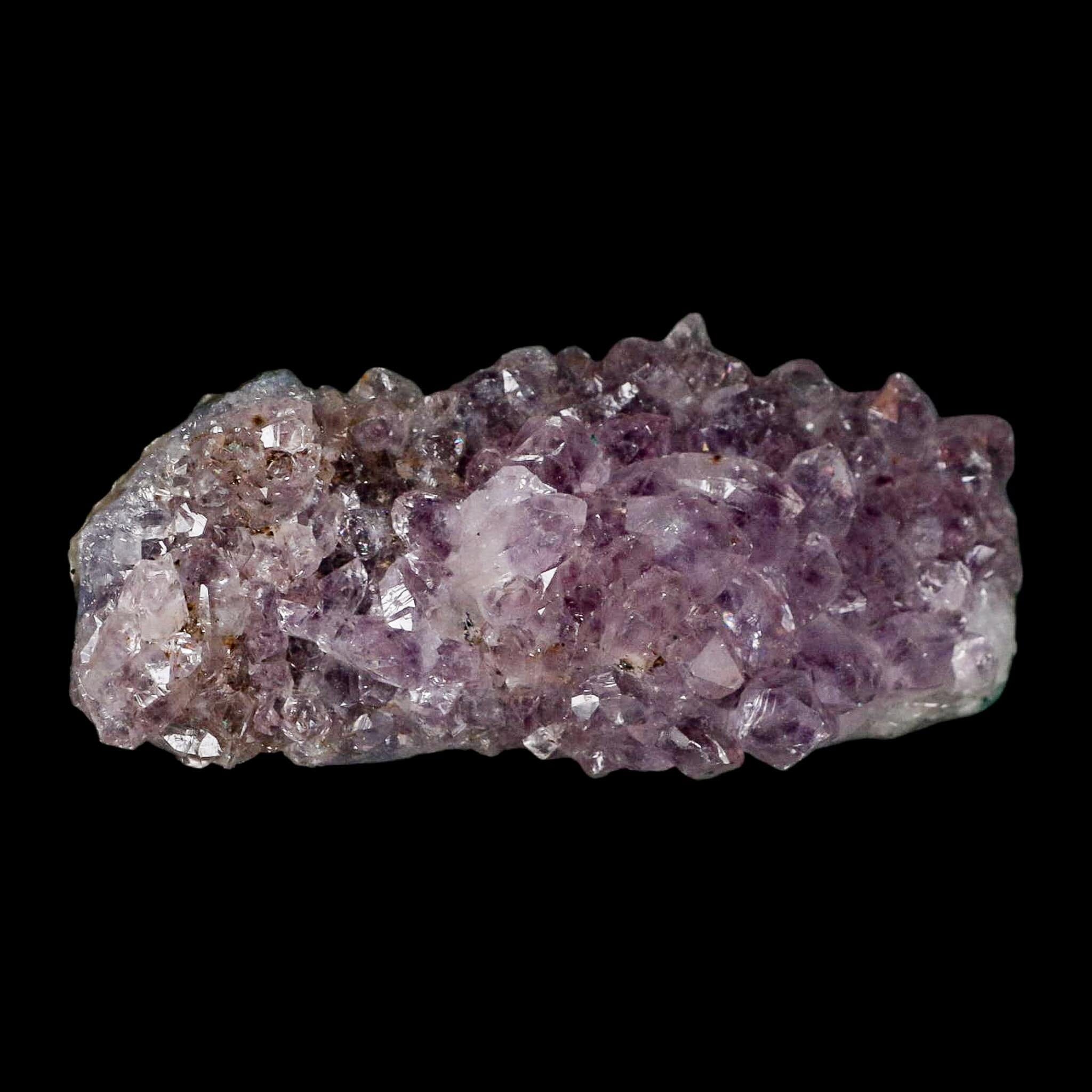 4" Rough Purple Amethyst Crystal Cluster Mineral Specimen Brazil - Fossil Age Minerals