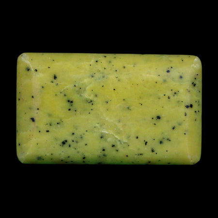 2" Natural Polished Serpentine Green And Yellow Square Mineral Gemstone Pakistan