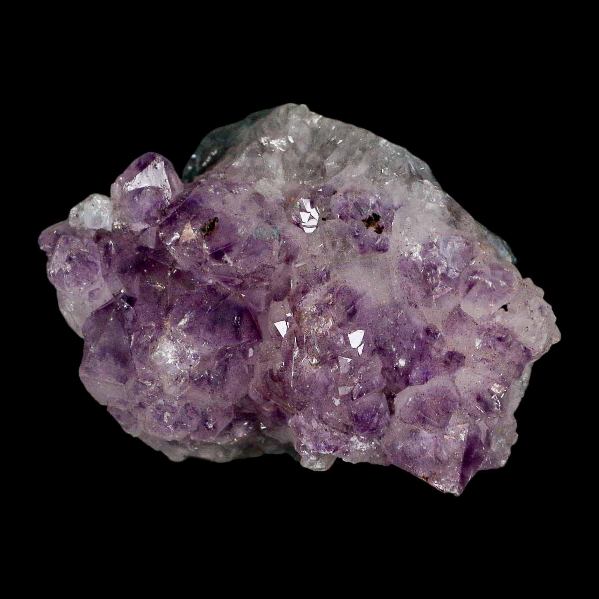 3.1" Rough Purple Amethyst Crystal Cluster Mineral Specimen Brazil - Fossil Age Minerals