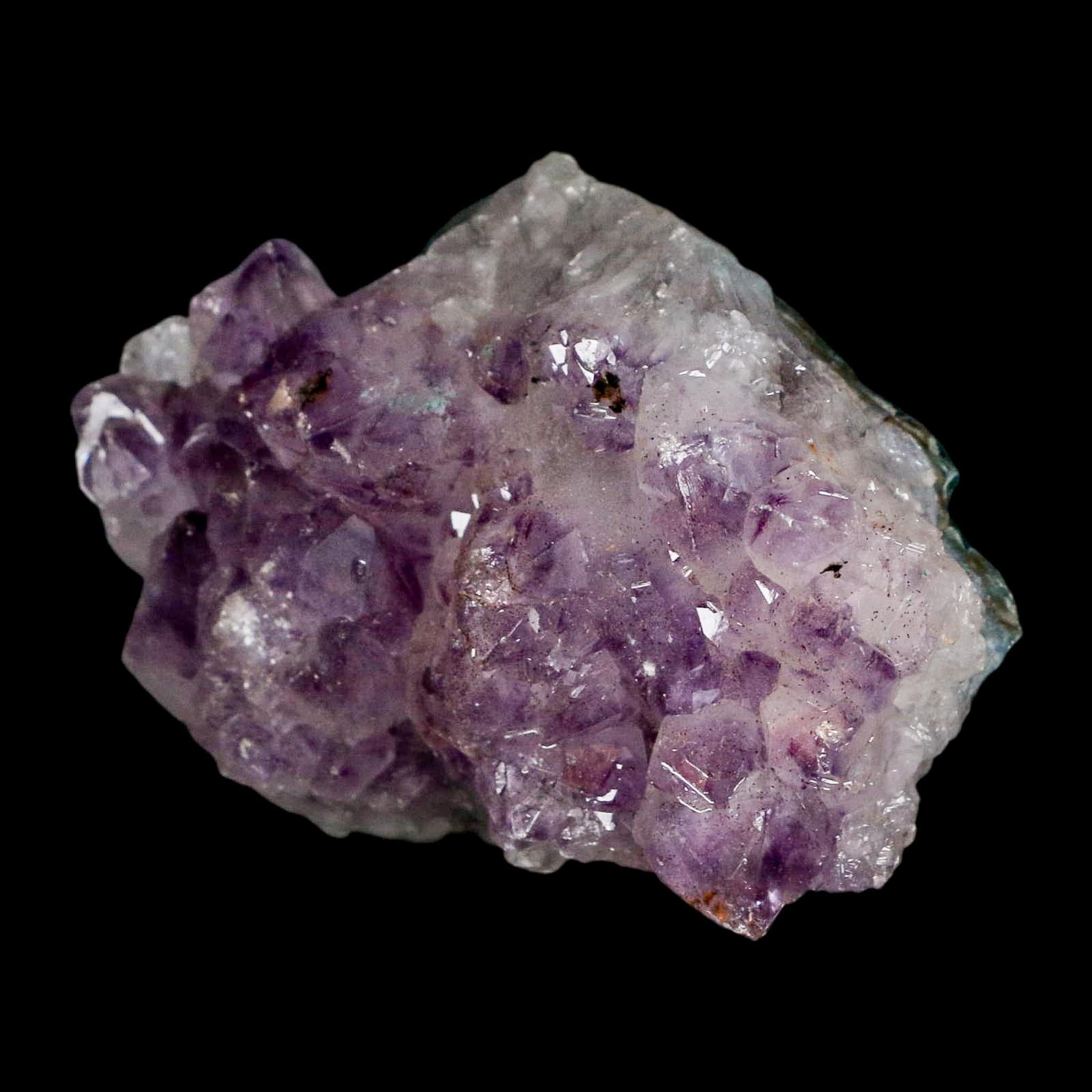 3.1" Rough Purple Amethyst Crystal Cluster Mineral Specimen Brazil - Fossil Age Minerals