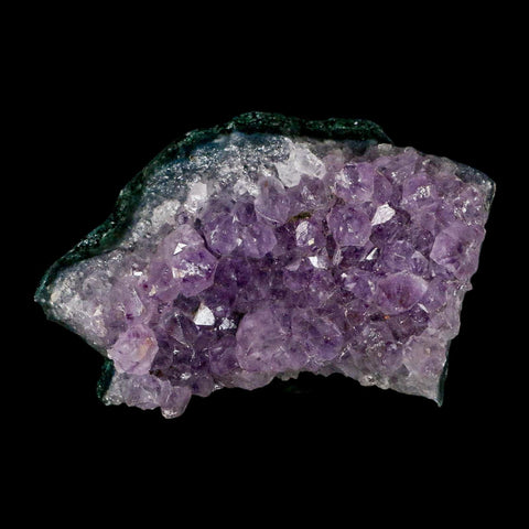3.8" Rough Purple Amethyst Crystal Cluster Mineral Specimen Brazil