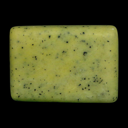 2.2" Natural Polished Serpentine Green And Yellow Square Mineral Gemstone Pakistan