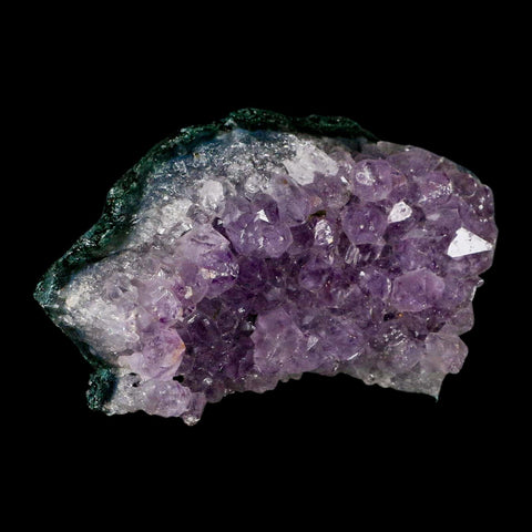 3.8" Rough Purple Amethyst Crystal Cluster Mineral Specimen Brazil