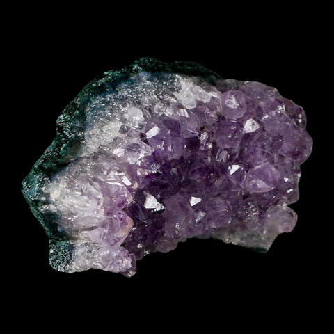 3.8" Rough Purple Amethyst Crystal Cluster Mineral Specimen Brazil