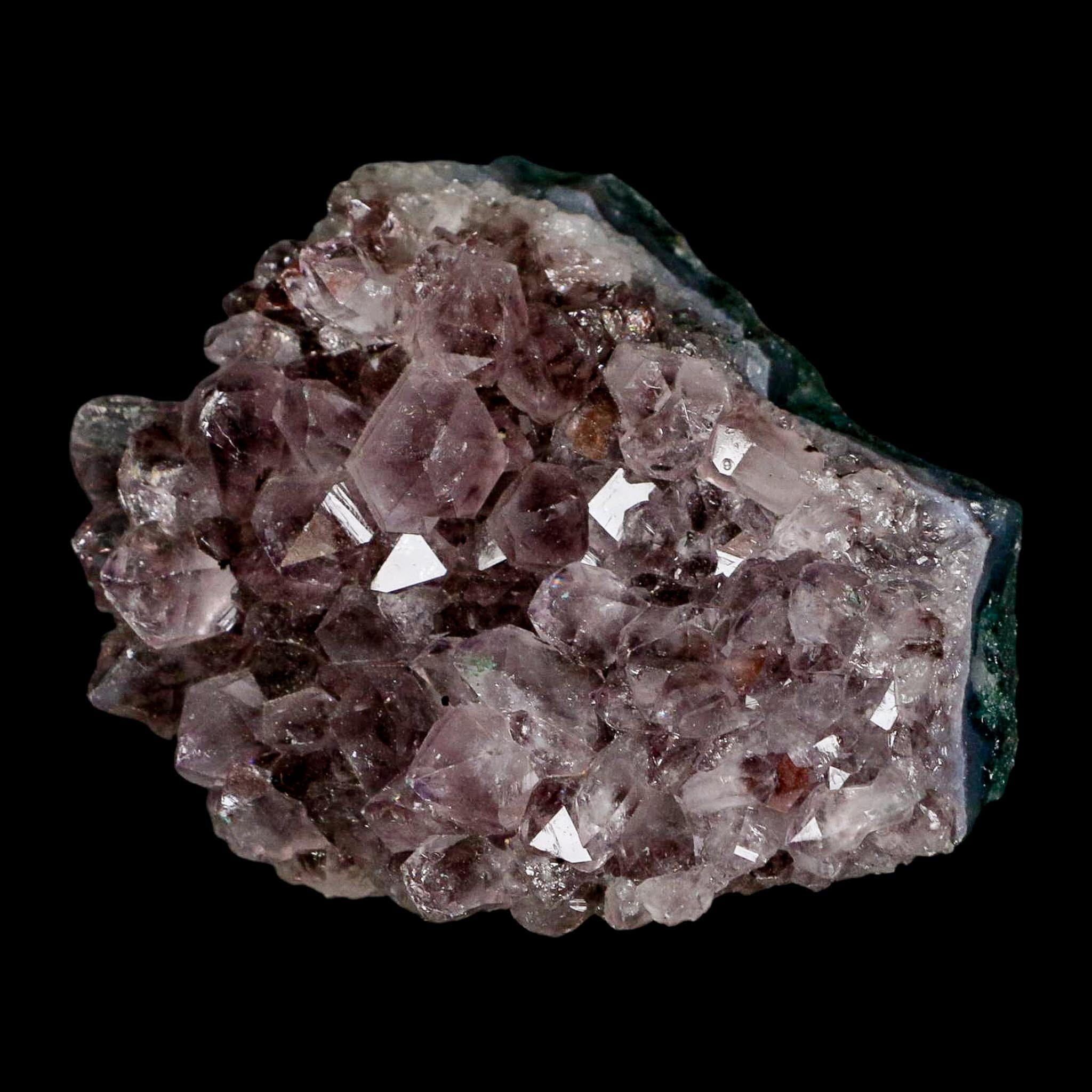 3.4" Rough Purple Amethyst Crystal Cluster Mineral Specimen Brazil - Fossil Age Minerals