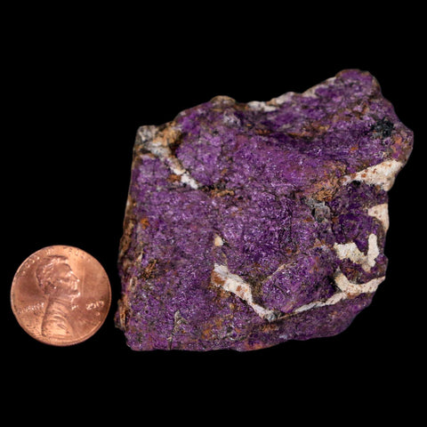 2.7" Rough Purple Purpurite Manganese Mineral Specimen Location Namibia - Fossil Age Minerals