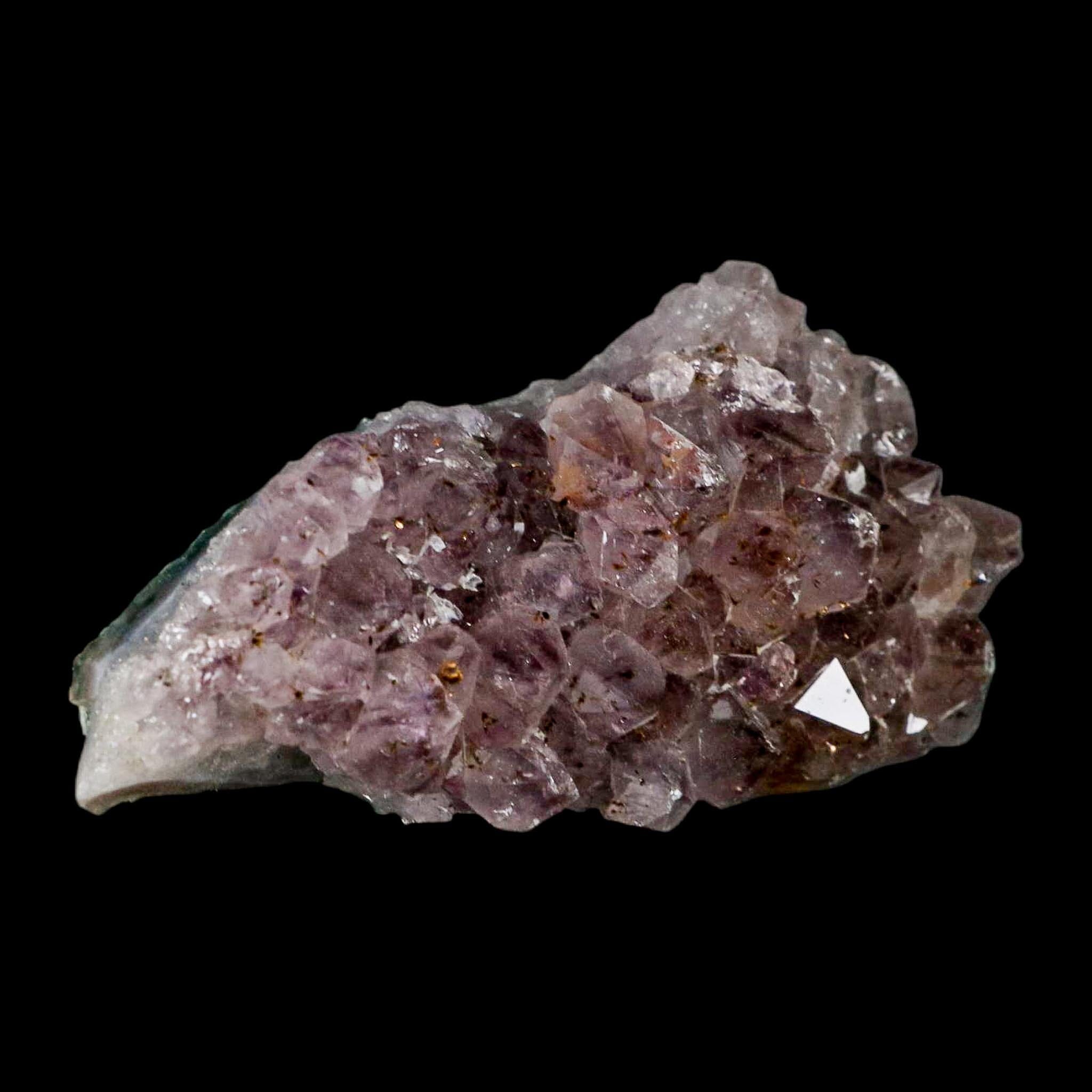 3.9" Rough Purple Amethyst Crystal Cluster Mineral Specimen Brazil - Fossil Age Minerals