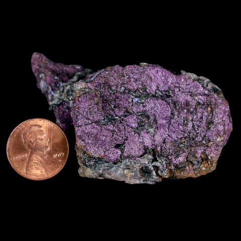 2.4" Rough Purple Purpurite Manganese Mineral Specimen Location Namibia - Fossil Age Minerals