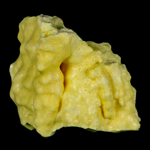 2.2" Rough Bright Yellow Sulfur Crystal Mineral Specimen From Louisiana - Fossil Age Minerals