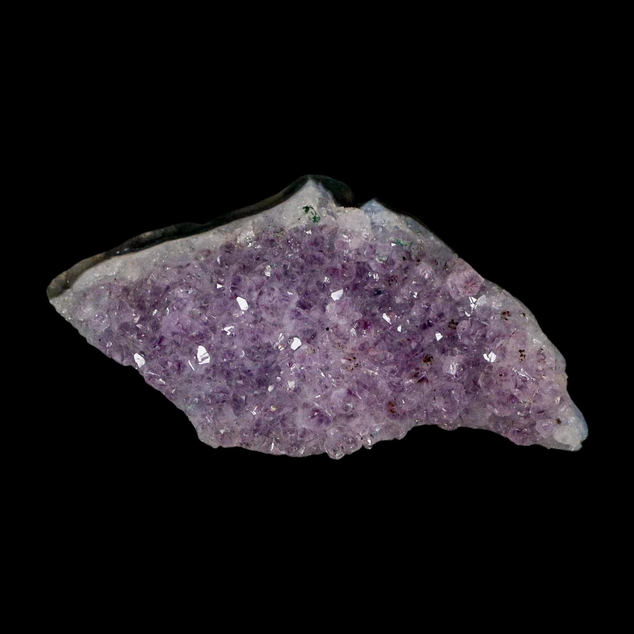 3.8" Rough Purple Amethyst Crystal Cluster Mineral Specimen Brazil - Fossil Age Minerals
