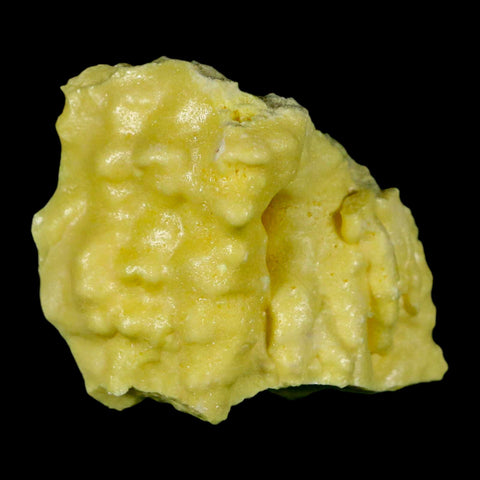 2.2" Rough Bright Yellow Sulfur Crystal Mineral Specimen From Louisiana - Fossil Age Minerals