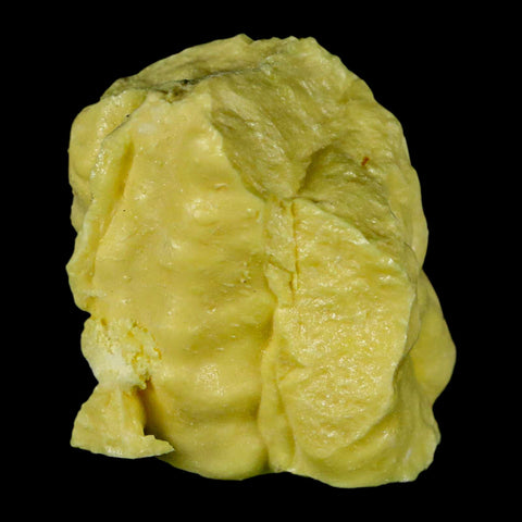 2" Rough Bright Yellow Sulfur Crystal Mineral Specimen From Louisiana - Fossil Age Minerals