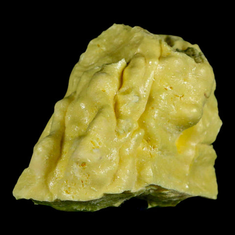 2" Rough Bright Yellow Sulfur Crystal Mineral Specimen From Louisiana - Fossil Age Minerals