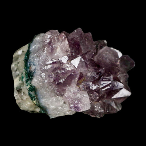 2.4" Rough Purple Amethyst Crystal Cluster Mineral Specimen Brazil