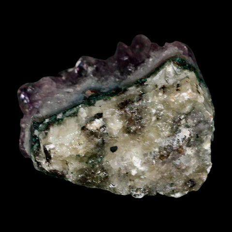 2.4" Rough Purple Amethyst Crystal Cluster Mineral Specimen Brazil