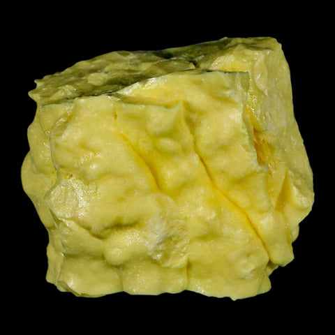 2.2" Rough Bright Yellow Sulfur Crystal Mineral Specimen From Louisiana - Fossil Age Minerals