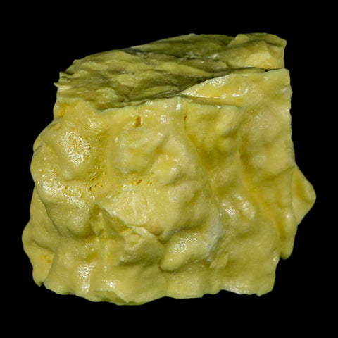 2.2" Rough Bright Yellow Sulfur Crystal Mineral Specimen From Louisiana - Fossil Age Minerals