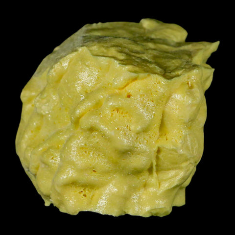 2.2" Rough Bright Yellow Sulfur Crystal Mineral Specimen From Louisiana - Fossil Age Minerals