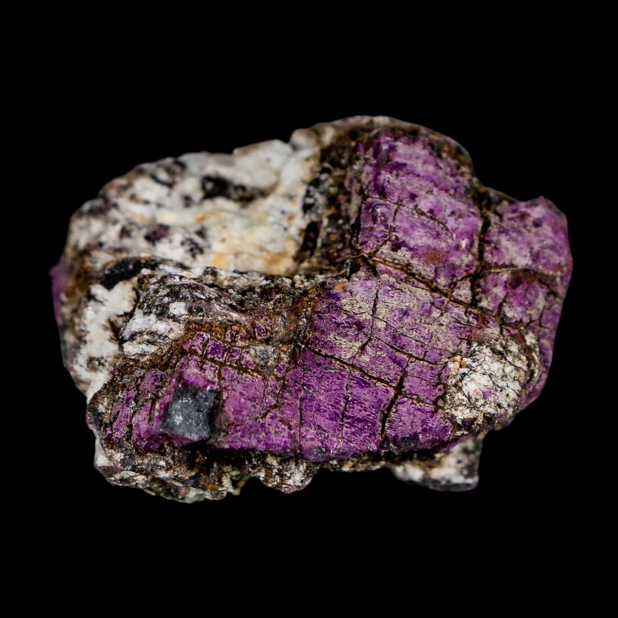 2.2" Rough Purple Purpurite Manganese Mineral Specimen Location Namibia - Fossil Age Minerals
