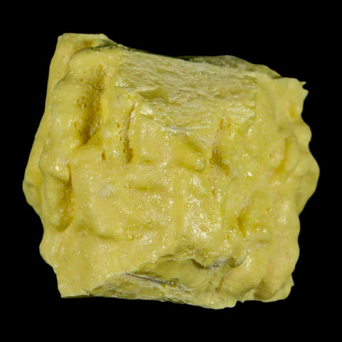 2.2" Rough Bright Yellow Sulfur Crystal Mineral Specimen From Louisiana - Fossil Age Minerals