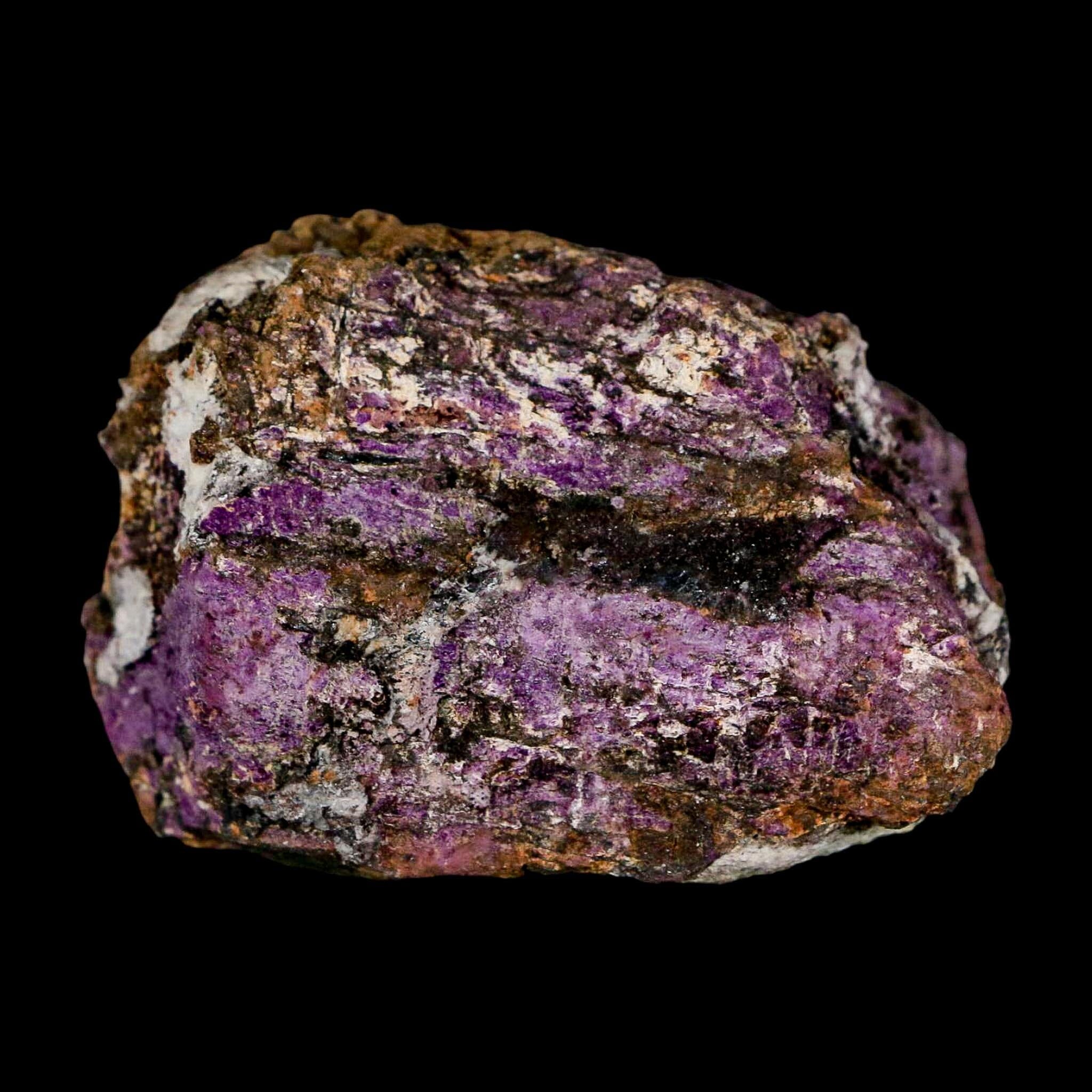 2.1" Rough Purple Purpurite Manganese Mineral Specimen Location Namibia - Fossil Age Minerals
