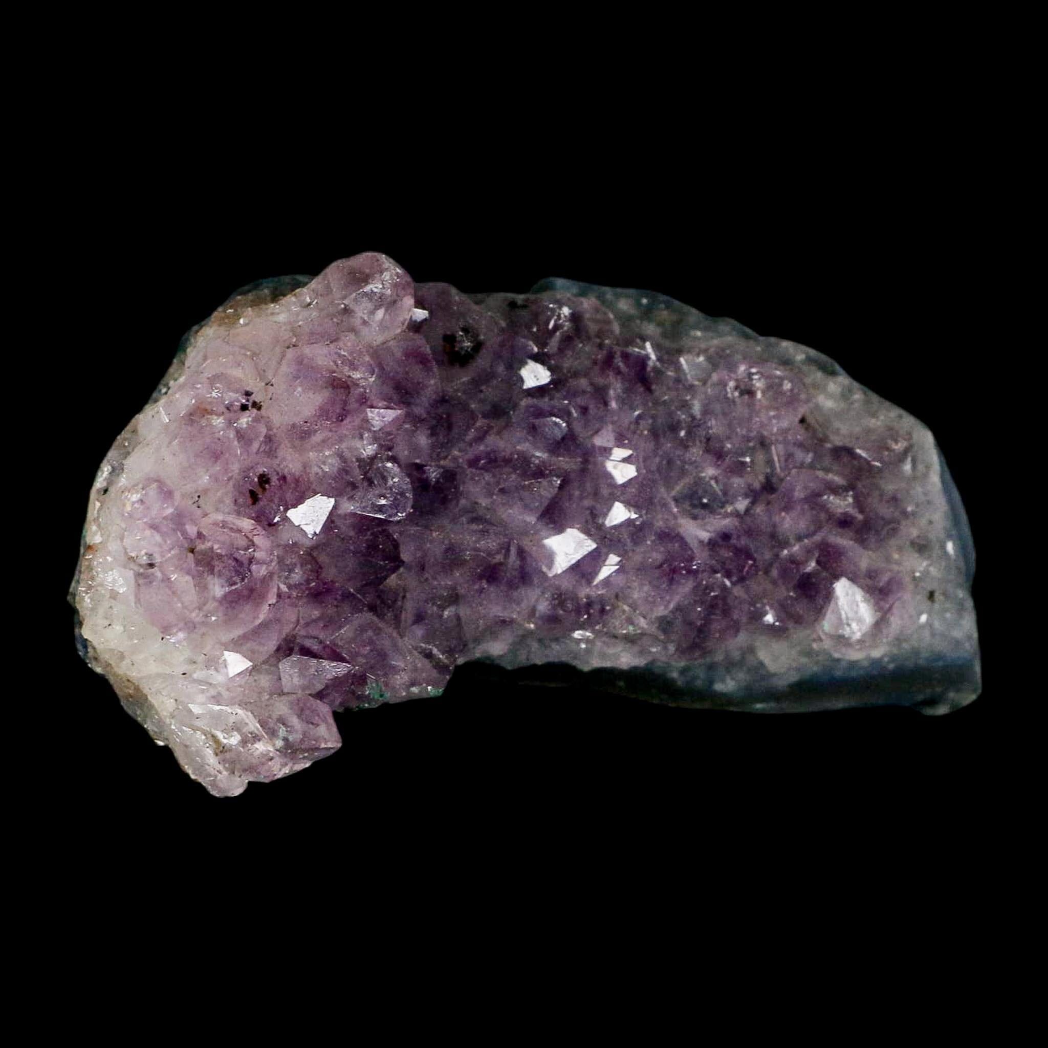 3.6" Rough Purple Amethyst Crystal Cluster Mineral Specimen Brazil - Fossil Age Minerals