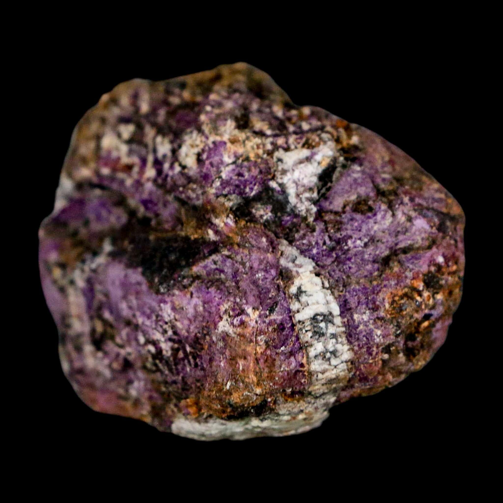 2.1" Rough Purple Purpurite Manganese Mineral Specimen Location Namibia - Fossil Age Minerals