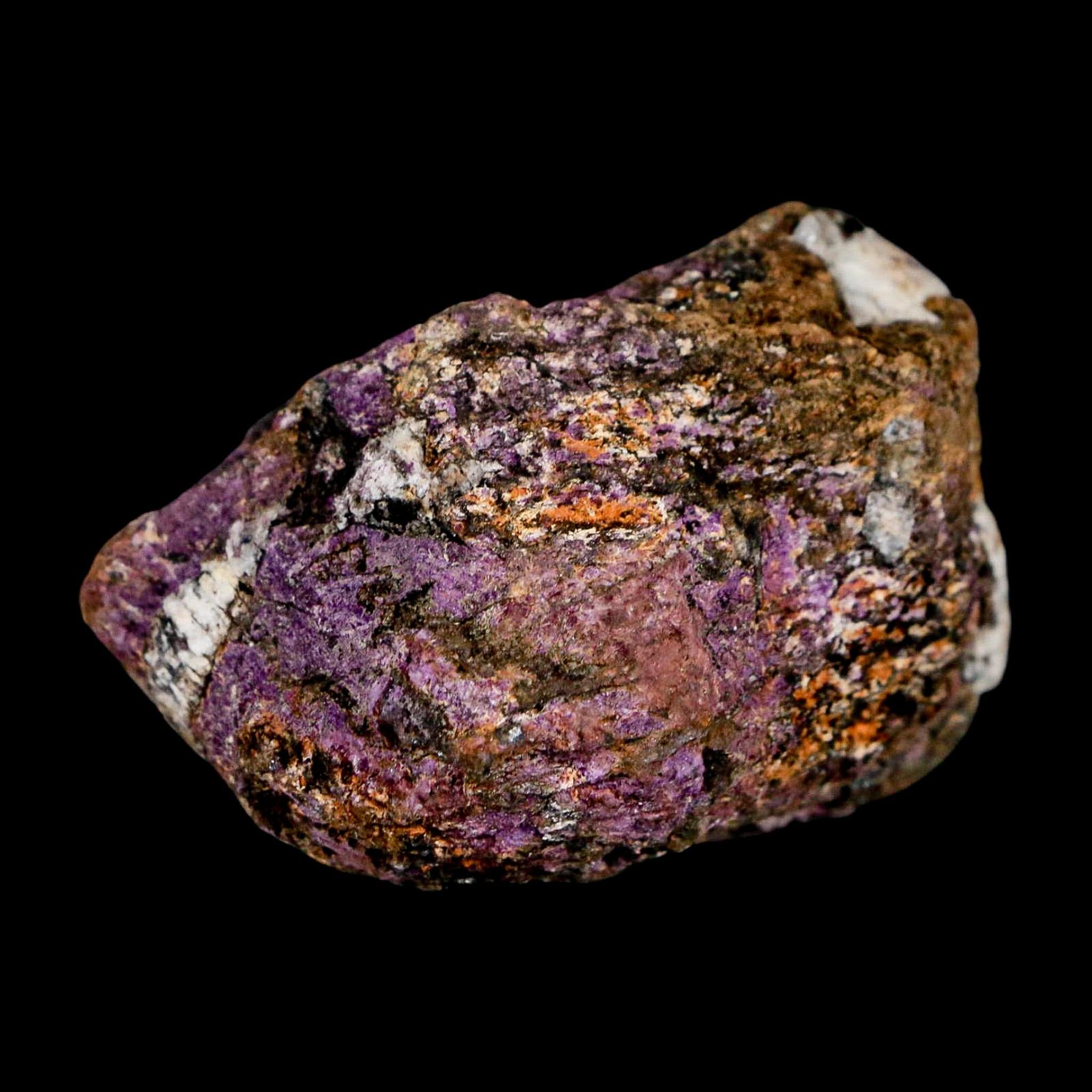 2.1" Rough Purple Purpurite Manganese Mineral Specimen Location Namibia - Fossil Age Minerals