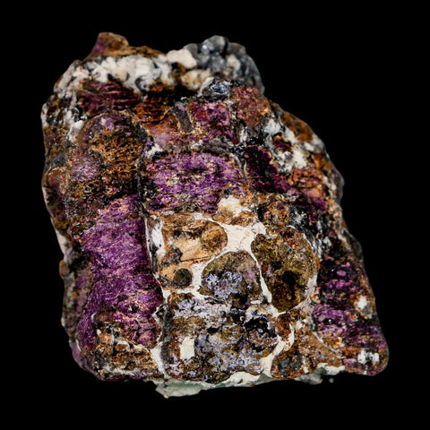1.9" Rough Purple Purpurite Manganese Mineral Specimen Location Namibia - Fossil Age Minerals