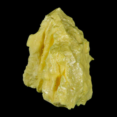 2.4" Rough Bright Yellow Sulfur Crystal Mineral Specimen From Louisiana - Fossil Age Minerals