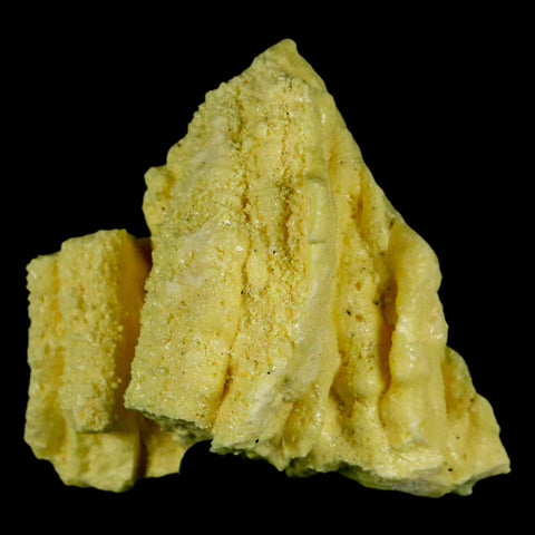 2.4" Rough Bright Yellow Sulfur Crystal Mineral Specimen From Louisiana - Fossil Age Minerals