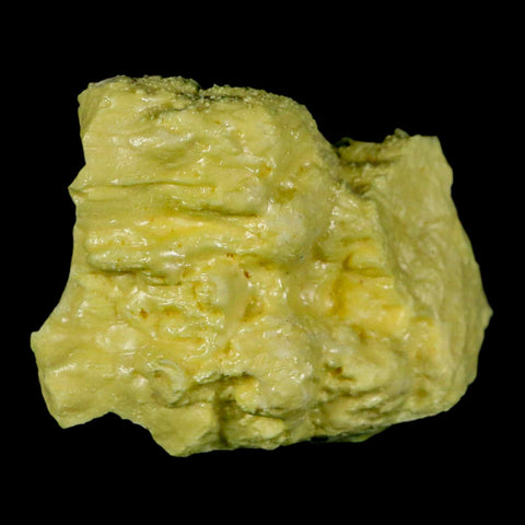 2.6" Rough Bright Yellow Sulfur Crystal Mineral Specimen From Louisiana - Fossil Age Minerals