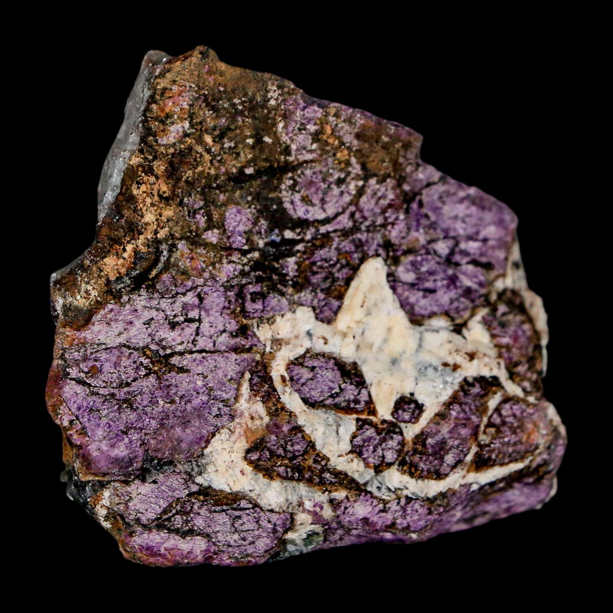 1.9" Rough Purple Purpurite Manganese Mineral Specimen Location Namibia - Fossil Age Minerals