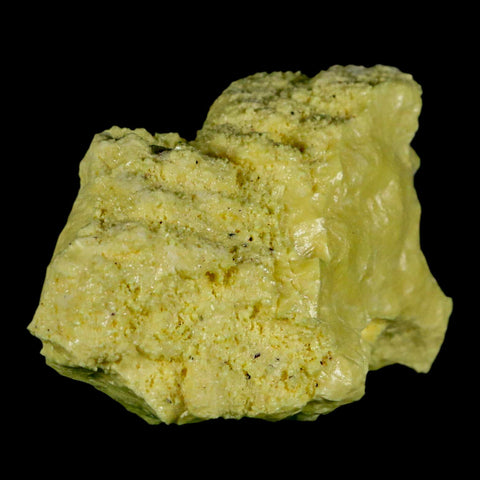 2.6" Rough Bright Yellow Sulfur Crystal Mineral Specimen From Louisiana - Fossil Age Minerals
